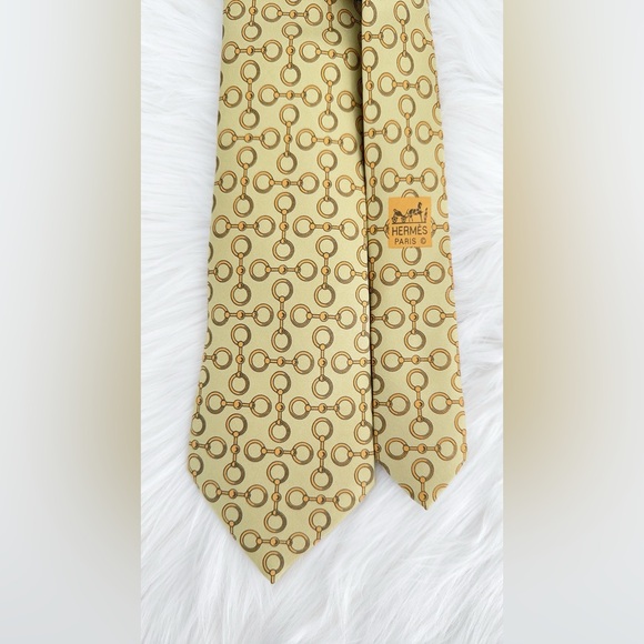 Hermes Other - Authentic Hermes Necktie Patterned and made in France